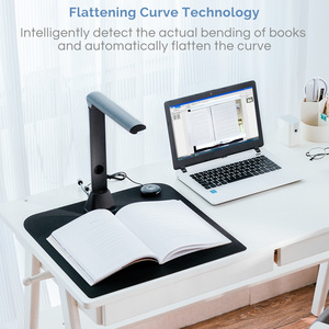 22PM A3 Escáner de cámara de documentos de alta velocidad Libro <span class=keywords><strong>OCR</strong></span> 180 + Idiomas Fuente de luz LED plegable USB portátil para oficina y escuela - Product Image 3