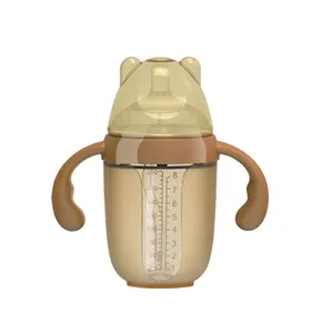 Silicoco Anti Koliek Siliconen Pasgeboren Baby Drinken Voeding Tepel Water Sipper Sipper Fles Voor Baby 'S Die Borstvoeding Krijgen