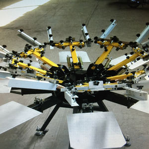 <span class=keywords><strong>Kit</strong></span> de machine de sérigraphie rotative manuelle 8 couleurs 8 stations - Product Image 2