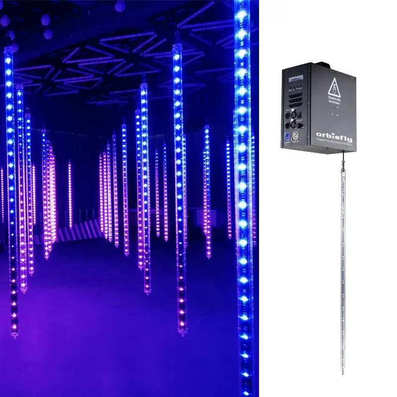 DMX Động Hệ Thống Nâng LED Đèn Sân Khấu Pixel Ống Buổi Hòa Nhạc DJ Ánh Sáng Ánh Sáng Vũ Trường Laser Xe Hiển Thị