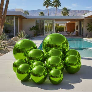 Tùy chỉnh <span class=keywords><strong>Inflatable</strong></span> gương bóng bóng kim loại bóng PVC nổi khổng lồ Sphere sự Kiện Đảng trang trí sân khấu đạo cụ bán buôn - Product Image 1