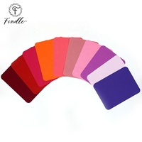 Rectangle Diverses couleurs unies Patch en tissu sergé pour réparer le trou dans les vêtements Pantalon Coude Genou Patchs