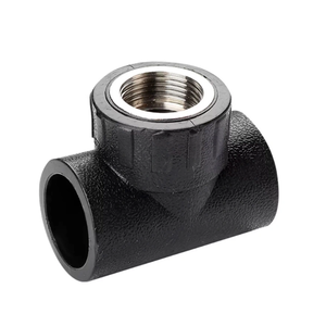 HDPE pe100 nam và nữ chủ đề TEE khuỷu tay Ổ Cắm Công Đoàn Bộ chuyển đổi khớp nối giảm tốc phụ kiện đường ống mặt bích - Product Image 4
