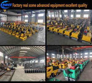 Walk Behind <b>Road</b> <b>Roller</b> 0.33 Ton diesel Engine <b>Road</b> Machinery Mini Compactor <b>Roller</b> - Product Image 3