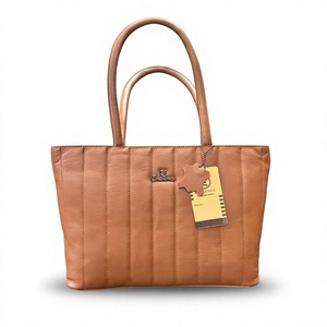 Bolso de Mano Casual de Cuero Genuino para Mujer, Estilo Vintage, de Alta Calidad, Impermeable, Ecológico, con Cierre Único y Estampado - Product Image 6