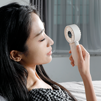 Summer Products 2025 Mini ventilateur portable pliable à main rechargeable Ventilation à refroidissement par air Ventilateur portable pliable à grande vitesse