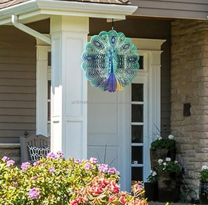 OEM <b>Garden</b> <b>Wind</b> <b>Spinners</b> for Women Mom Hanging <b>Wind</b> Chimes <b>Wind</b> Sculpture for Halloween Christmas Thanksgiving Ornament Gifts - Product Image 4