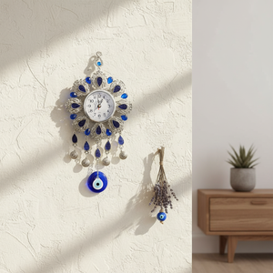 ORNEMENT MURAL VERRE EVIL EYES 17X37 CM Décoration murale intrigante - Product Image 3