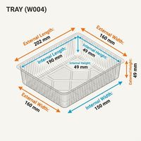 Plateau intérieur en plastique PET de 190 mm, haute clarté, qualité alimentaire, jetable, pour pâtisserie, gâteaux, emballage de fruits, boîte transparente