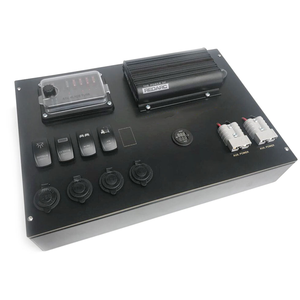<span class=keywords><strong>Panel</strong></span> de <span class=keywords><strong>Control</strong></span> de Distribución de 12V para Caravana 4WD con 5 Interruptores Precableados de 16A y 2 Puertos USB - Product Image 4