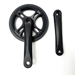 Plateau double/simple 40T en acier pour vélo de route/VTT, personnalisable, avec couvercle de manivelle en aluminium - Product Image 1