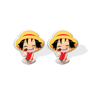 22 disegni Zoro Sanji Luffy <span class=keywords><strong>orecchini</strong></span> da uomo cartone animato Kawaii acrilico <span class=keywords><strong>orecchini</strong></span> Cosplay <span class=keywords><strong>Anime</strong></span> gioielli <span class=keywords><strong>orecchini</strong></span> unici - Product Image 4