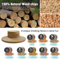 Ensemble de fumeur de Cocktail de qualité supérieure, pierres de whisky, glaçons, cuisine, Bar, infuseur, Kit de fumeur de Cocktail avec torche pour boire