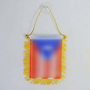 Bandera Deportiva Económica de Alta Calidad, Impresa Digitalmente a Todo Color, Ecológica, Impermeable, de Poliéster Satinado con Forma de Cola de Ganso - Product Image 3