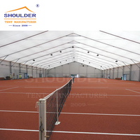 Pistas DE TENIS prefabricadas para exteriores, grandes eventos deportivos, carpa de PVC, grandes carpas modulares para eventos de tenis con estructura