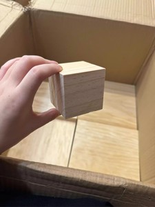 Blocs carrés en <span class=keywords><strong>bois</strong></span> de pin massif non fini, écologiques, naturels, technique de polissage en <span class=keywords><strong>bois</strong></span> - Product Image 5