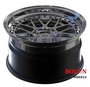 Roues forgées 5x120 5x112 3 pièces 18 19 20 21 22 23 pouces roues de voiture en alliage d'aluminium à lèvre profonde polie pour <span class=keywords><strong>BMW</strong></span> <span class=keywords><strong>M3</strong></span> M4 <span class=keywords><strong>E92</strong></span> X5 - Product Image 5