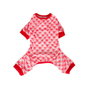 ชุดสุนัขลายพิมพ์ผ้าฝ้ายขายส่งจากโรงงาน คอลเลคชั่นวันวาเลนไทน์ - Product Image 3