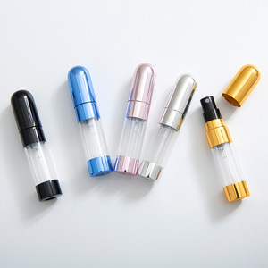 5ML Bullet Perfume Refillable Bottle Bottom Filling <b>Travel</b> Spray Empty Bottle Portable Cosmetic Liquid Dispensing <b>Container</b> - Product Image 2