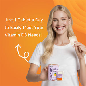 Tiras Orales de Vitamina D3 Sin Azúcar OEM/ODM para la Salud Ósea e Inmunológica de Adultos, Veganas y Sin Gluten, de Disolución Rápida, Muestra Gratis - Product Image 2