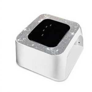Lampe à ongles professionnelle de luxe avec strass, séchoir à gel UV LED à induction automatique, minuterie 4 niveaux, coffret cadeau pour salon - Product Image 1