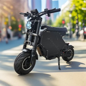 สกู๊ตเตอร์ไฟฟ้า NFC ปลดล็อคแบบไร้กุญแจ 72V 10000W มอเตอร์คู่ ระยะทางวิ่งไกล 90-150 กม. ล้อ 13 นิ้ว 14 นิ้ว พร้อมแบตเตอรี่ถอดได้ - Product Image 2