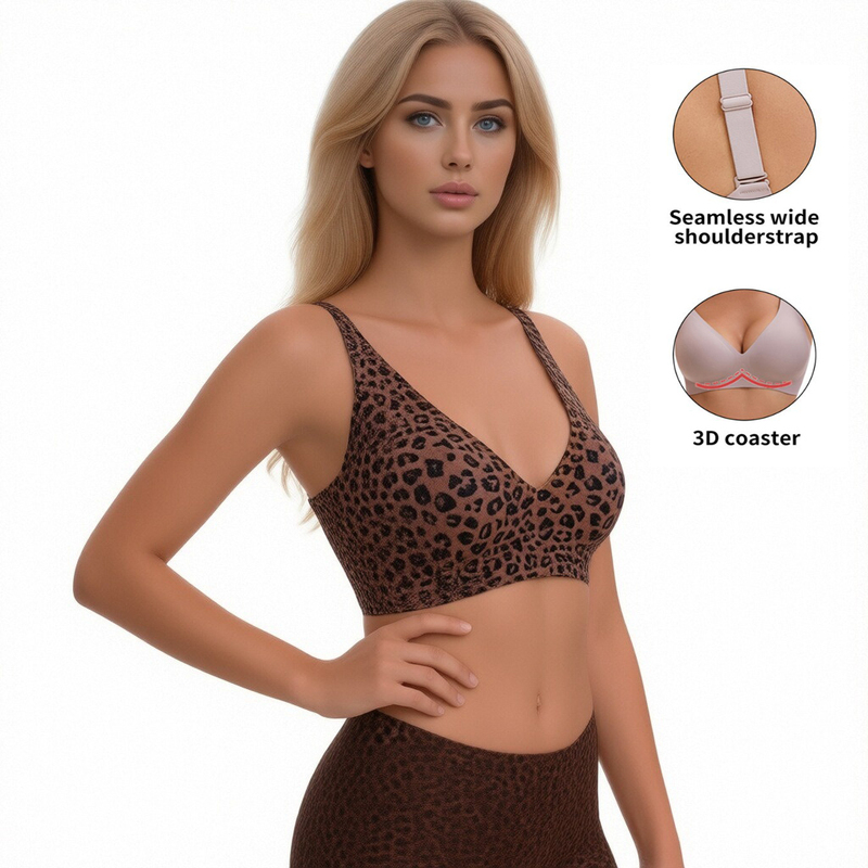 High Waist Cross Back V Neck