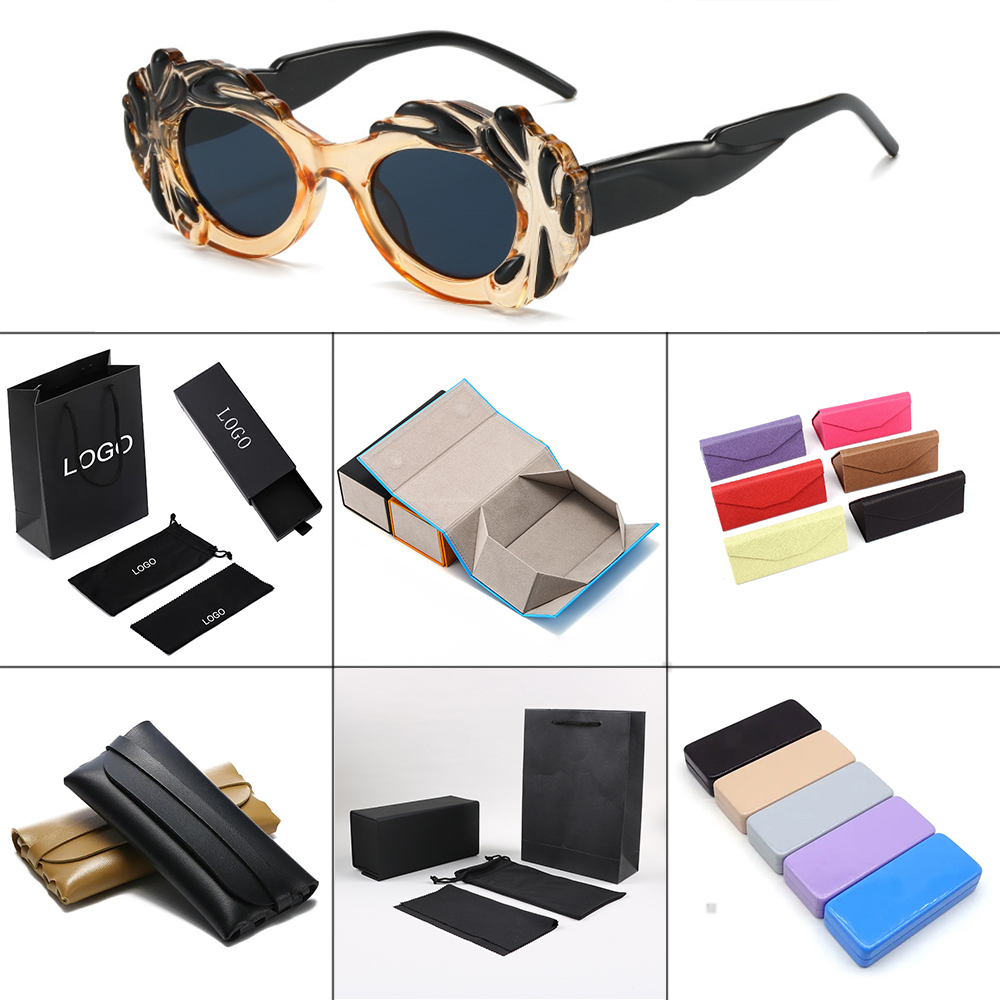 Y2K Sunglasses - Retro Punk Oval Women's Fashion Eyewear