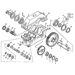 <b>Large</b> Power Hardened Tooth Helical Gear Reducer for Mining Transport Drilling Lines and Industrial Engineering Machinery High - Product Image 3