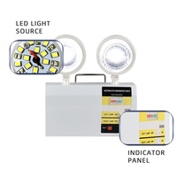 Best-seller LED d'urgence rechargeable multifonctionnelle double point feu de position d'urgence