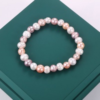 Bracelets et Joncs Charmants en Perles de Tahiti Blanches de Qualité Supérieure, Forme Pomme de Terre Baroque 7mm, Vente en Gros de Bijoux Marque Mejas pour Femmes