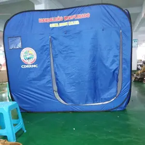 救灾帐篷迷彩帐篷棉帆布壁铃防水救灾帐篷