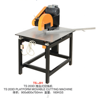 Machine de découpe d'angle à guillotine mobile pour cadres photo, moteur 1,5 kW 220 V Taisheng 110*75*70 cm