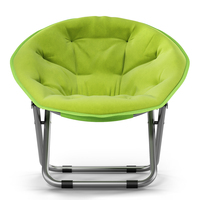 Chaise longue pliante Moon - Design moderne en métal, dossier pliable pour balcon, chambre et usage domestique