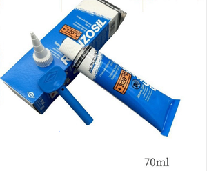 320 70ml Mastic silicone neutre gris haute température, adhésif et scellant résistant pour l'automobile - Product Image 3
