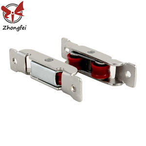 <span class=keywords><strong>Roulettes</strong></span> de <span class=keywords><strong>porte</strong></span> coulissante en PVC de haute qualité, en alliage chromé, avec poulie en plastique - Product Image 5