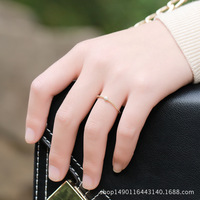 Emotional Factory 9K Solid Gold Gemstone All-Match Bague de bijoux de luxe en topaze basique pour femmes