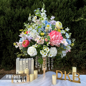 Arrangements floraux <span class=keywords><strong>de</strong></span> mariage en gros, <span class=keywords><strong>fleurs</strong></span> <span class=keywords><strong>de</strong></span> haute qualité, <span class=keywords><strong>fleurs</strong></span> <span class=keywords><strong>de</strong></span> <span class=keywords><strong>printemps</strong></span>, boules <span class=keywords><strong>de</strong></span> <span class=keywords><strong>fleurs</strong></span>, décoration <span class=keywords><strong>de</strong></span> mariage, <span class=keywords><strong>fleurs</strong></span> artificielles réalistes - Product Image 2