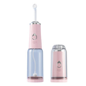 Juego de irrigador eléctrico Wenzhou portátil para mujeres y bebés posparto con carga USB, rosa y blanco - Product Image 1