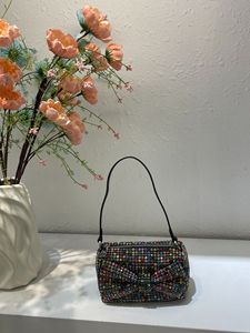 Sac à bandoulière ODM OEM en cristal avec rabat, pochette de soirée scintillante perlée, sac à main élégant pour femme - Product Image 4