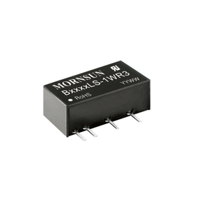 Mornsun-Convertidor de DC-DC, convertidor de voltaje de entrada fija, salida Dual aislada y no regulada, 5V, 5V, 1W, A0505S-1WR3 - Product Image 4