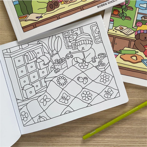 Tùy chỉnh in ấn nhà máy Giá vẽ in ấn tùy chỉnh màu Cuốn Sách Màu cuốn Sách Cá Nhân Màu cuốn sách cho trẻ em - Product Image 5