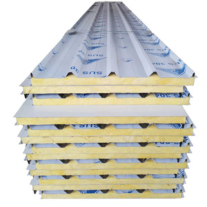 Type fin pour cloison métallique intérieure, <span class=keywords><strong>mur</strong></span> léger, ignifuge, insonorisé, écologique, décoration de toit, isolation - Product Image 4