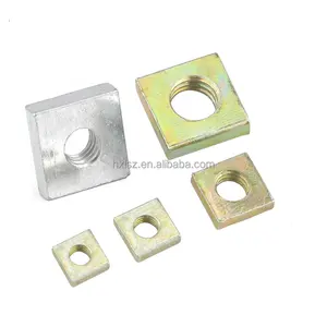 Din798 DIN 562 <span class=keywords><strong>din557</strong></span> M1.6 M2 M3 M4 M7 M8 M6 M5 thép không gỉ mỏng hạt vuông - Product Image 1