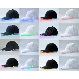 Bán buôn biểu tượng tùy chỉnh khác khuyến mại Nguồn cung cấp bên mới lạ ủng hộ trang trí đạo cụ đèn LED tin nhắn hiển thị Mũ mũ - Product Image 5