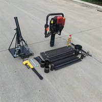 Taladro de tierra accionado por gasolina, 1.9kw/7000r/min, máquina de sampler de suelo