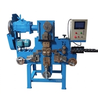 Machine automatique de formage de boucles de fil, machine de fabrication de boucles de fil de haute précision, pliage de fil métallique directement de l'usine