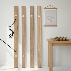 Cornici Magnetiche in Legno Lucidato Personalizzate e Versatili <span class=keywords><strong>per</strong></span> Appendere Poster in Casa e Ufficio - Product Image 2