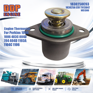 เทอร์โมสตัทเครื่องยนต์ 1830250C93 1830256 C91 T413847 WS1300 สำหรับ Perkins 1004 1006 403C 804D 704 404D 1103A 1104C 1106 - Product Image 2