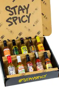 Confezione di carta per regali di salsa piccante calda personalizzata GMI per l'anno di hot ones